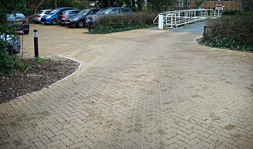 Car park at Natural History Museum Tring